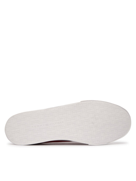 Tommy Hilfiger Zapatillas de tenis Tommy Hilfiger Vulc Core Long Lace FM0FM05688 Guinda/burdeos