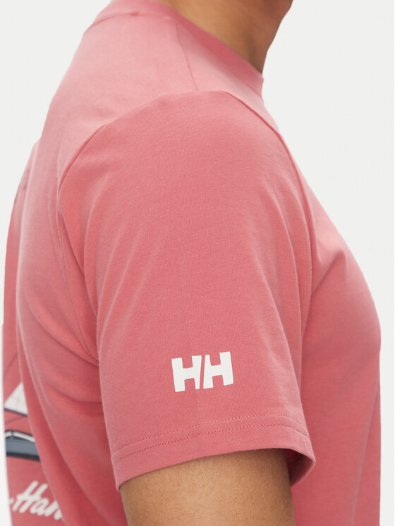 Helly Hansen Helly Hansen Футболка Shoreline 54601 Червоний Regular Fit