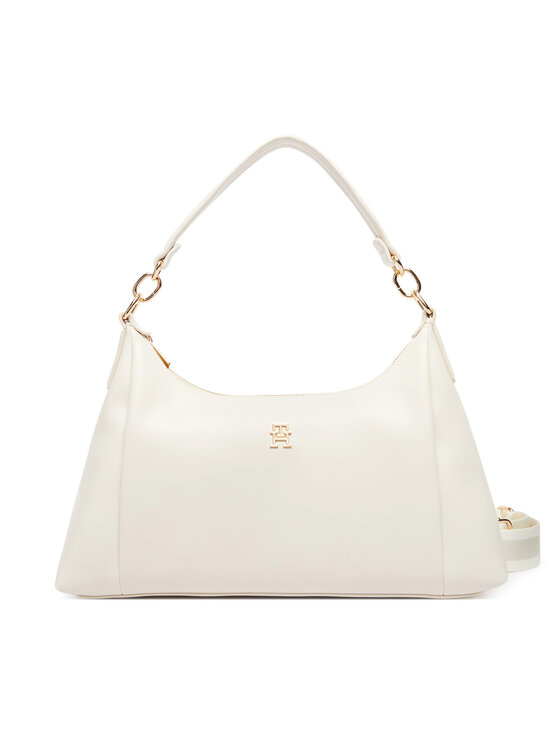 Tommy Hilfiger Geantă Tommy Hilfiger Th Essential Shoulder Bag AW0AW18373 Bej