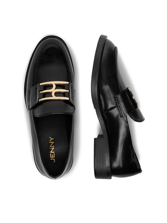 JENNY Loafersy JENNY CEO-HYF62303CS-1 Černá