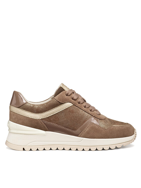 Geox Sneakersy Geox D Desya D6500A 0QM22 C6002 Svetlo hnedá