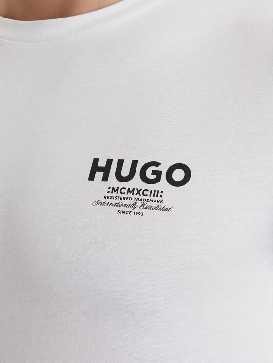 HUGO HUGO Camiseta Nesptee 50572740 Blanco Regular Fit