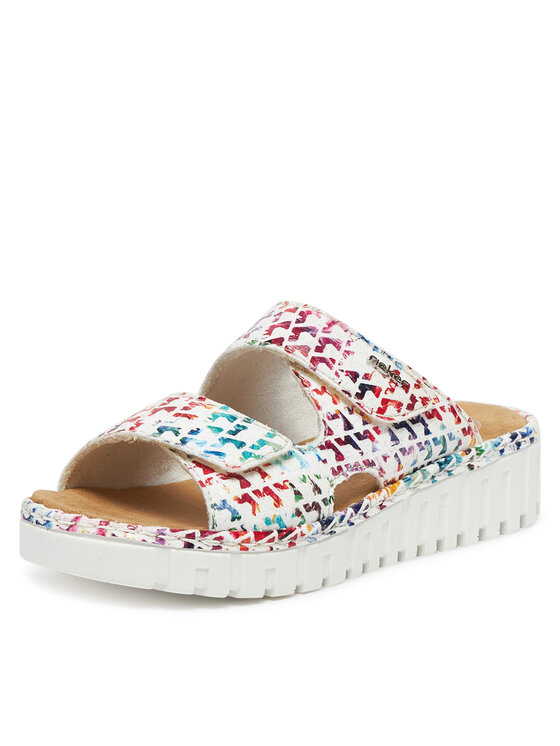 Rieker Nazouváky Rieker V1392-90 Bílá