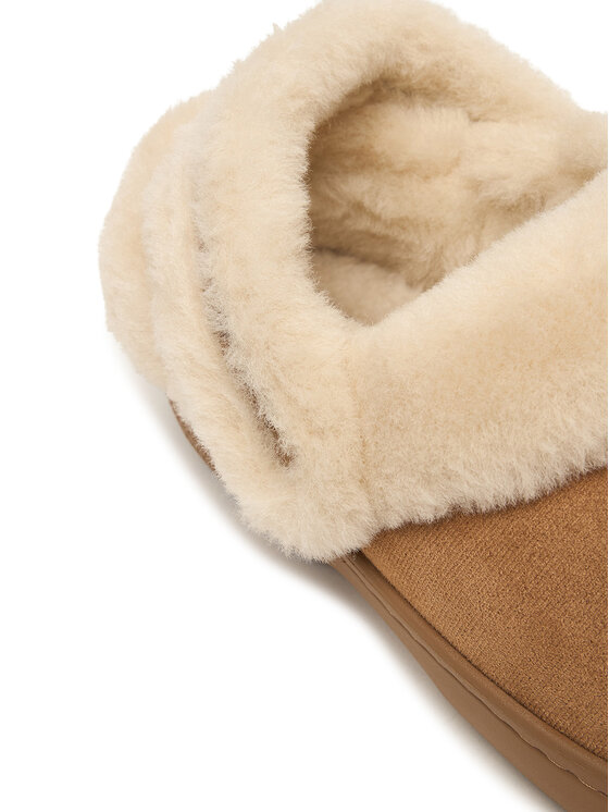 Crocs Παντόφλες Crocs Classic Unfurgettable Suede Clog 212106 Μπεζ