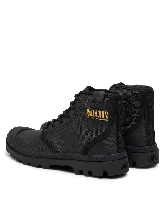 Palladium Outdoorová obuv Palladium PAMPA HI COATED 74375-008-M Čierna