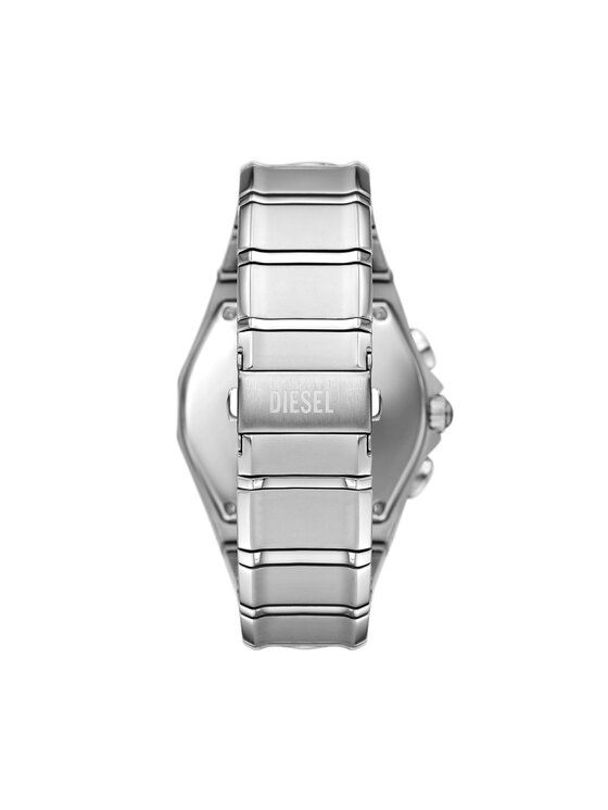 Diesel Годинник Diesel D-Curve Chronograph DZ4694 Срібний