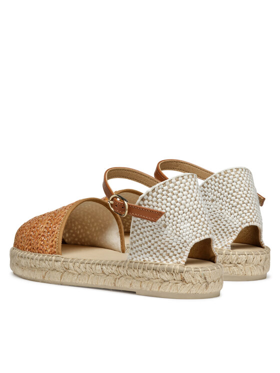 Geox Espadryle Geox D Lampedusa D55V0B 02MLM C5FH6 Brązowy