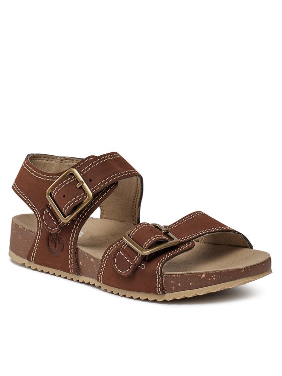 Timberland Босоніжки Timberland Castle Island 2 Strap TB0A5SZT9311 Коричневий