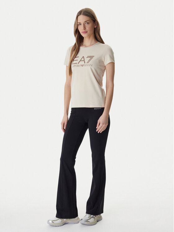 EA7 Emporio Armani EA7 Emporio Armani Camiseta 7W000993 AF18401 Beis Regular Fit
