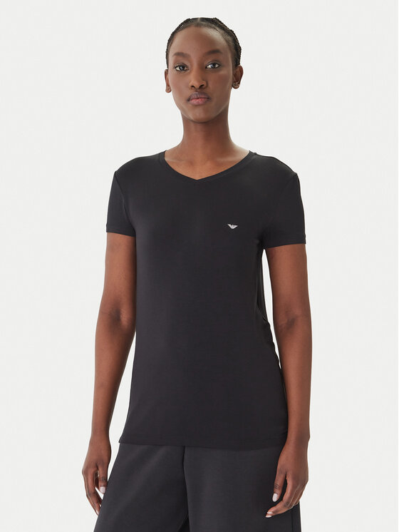Emporio Armani Emporio Armani Camiseta EW000409 AF19024 UC001 Negro Regular Fit