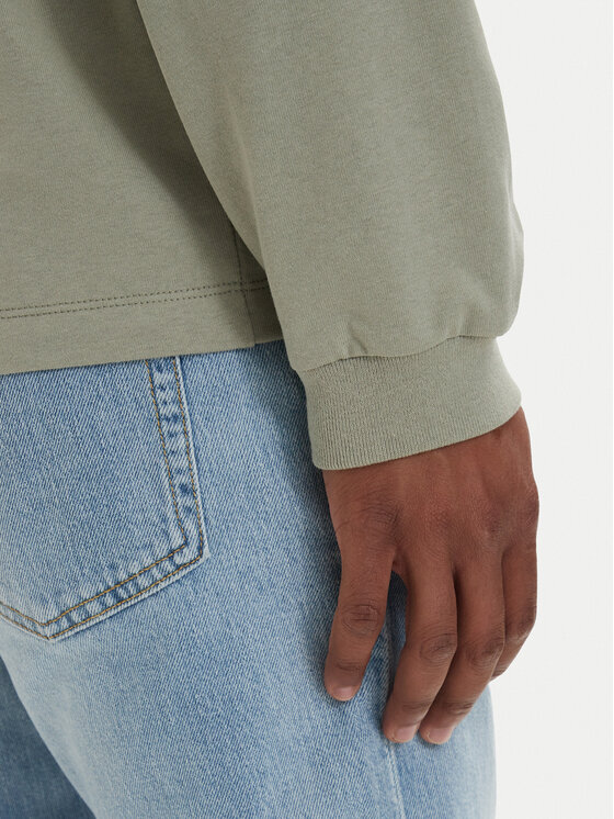 HUGO HUGO Longsleeve Daposo 50511029 Svetlozelena Relaxed Fit