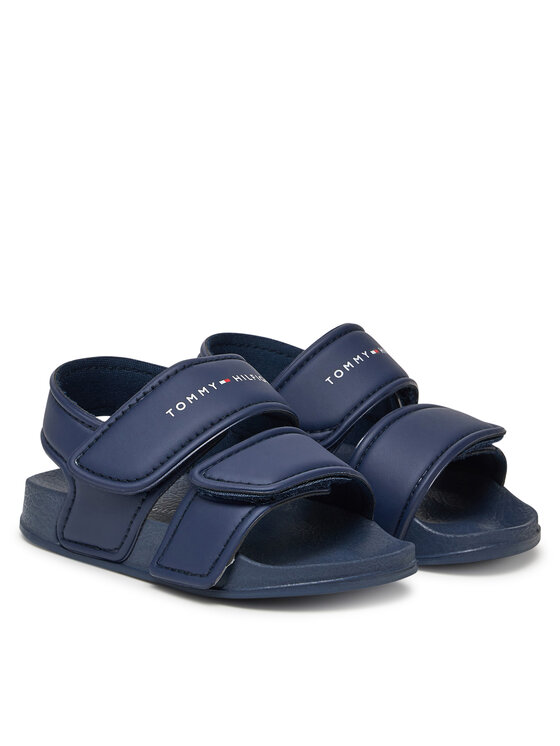 Tommy Hilfiger Sandales Tommy Hilfiger T1X2-33913-1172 M Tumši zils