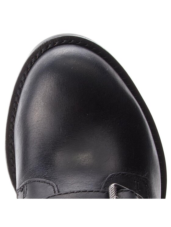 Tommy Hilfiger Īsie zābaki Tommy Hilfiger Basic Hiking Heeled FW0FW03570 Melns