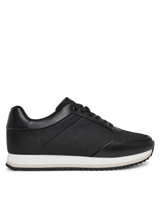 Calvin Klein Sneakersy Calvin Klein Runner Lace Up - Jacq HW0HW02413 Czarny