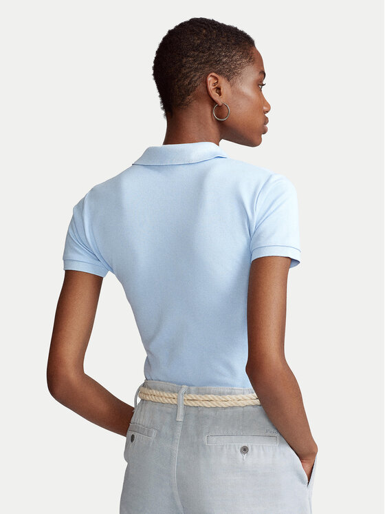 Polo Ralph Lauren Polo Ralph Lauren Поло 211870245023 Голубий Slim Fit