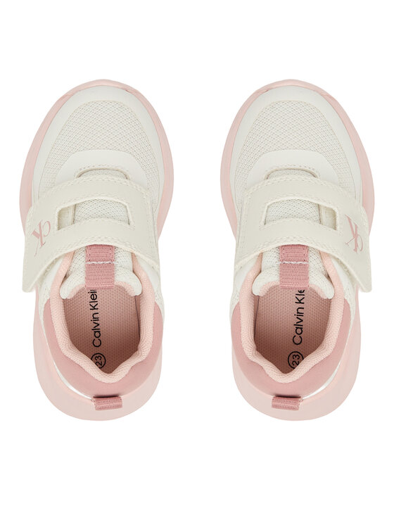 Calvin Klein Сникърси Calvin Klein Velcro V1A9-83230-1843A708 M Бял