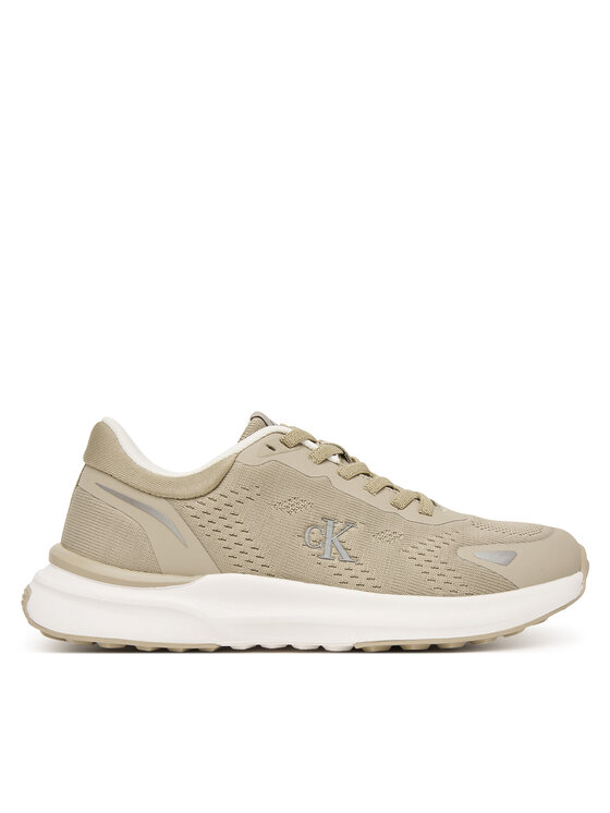 Calvin Klein Sneakersy Calvin Klein Low Cut Lace-Up V3X9-83311-1903 Beżowy