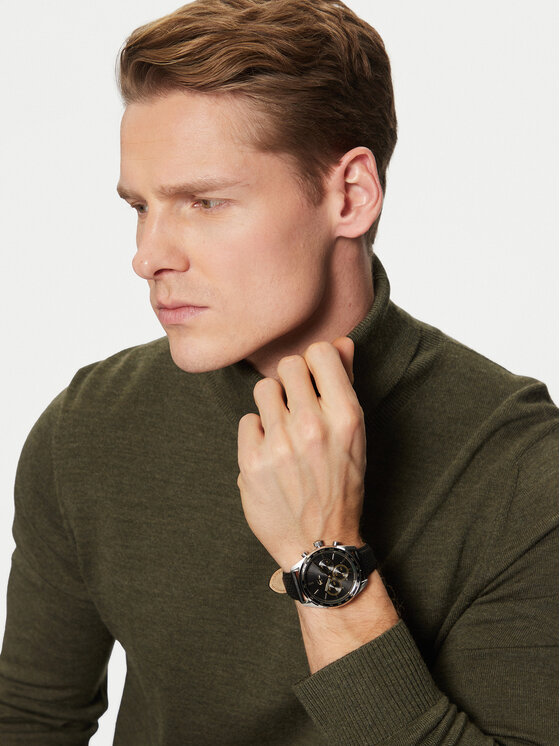 Lacoste Hodinky Lacoste Boston 2011379 Čierna