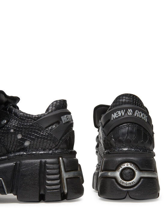 NEW ROCK Sneakersy NEW ROCK M-120N-C74 Černá