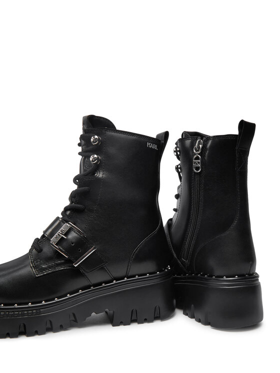 KARL LAGERFELD Черевики туристичні KARL LAGERFELD KL45354 Чорний