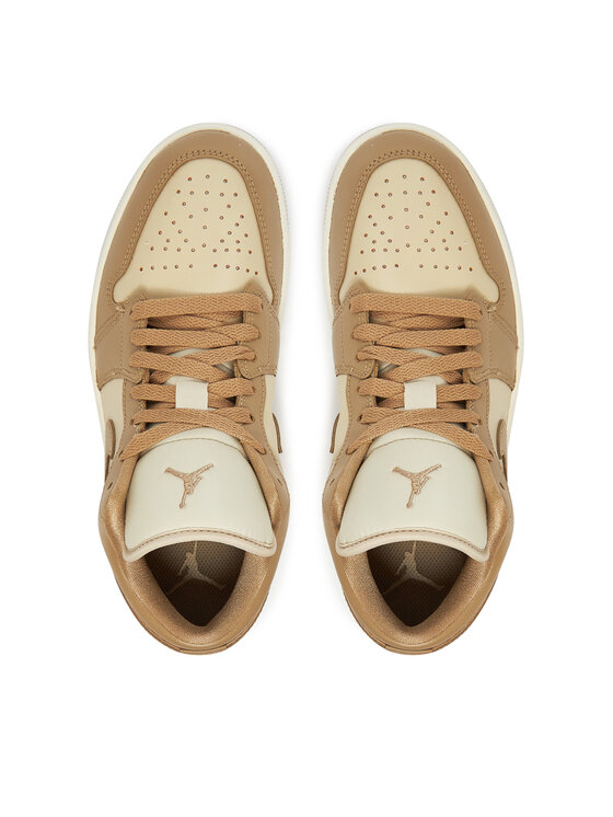 Nike Снікерcи Nike Air Jordan 1 Low DC0774 203 Бежевий