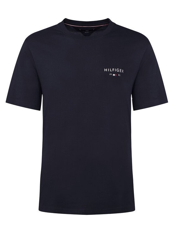 Tommy Hilfiger Tommy Hilfiger Camiseta Brand Love MW0MW41456 Azul marino Regular Fit