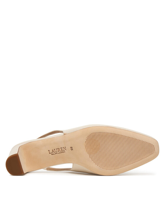 LAUREN RALPH LAUREN Обувки на ток LAUREN RALPH LAUREN 802P00096003 Екрю