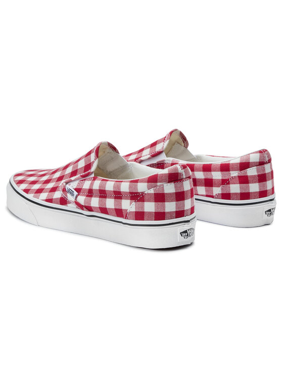 Vans Kedai Vans Classic Slip-On VN0A38F7VDY1 Raudona