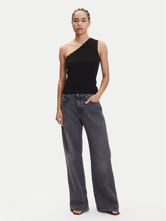 JDY JDY Marškinėliai Nanna 15351420 Juoda Slim Fit