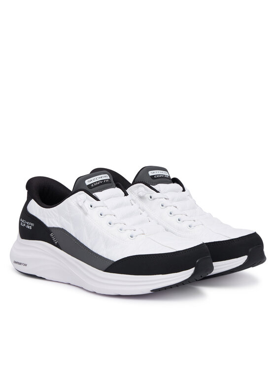 Skechers Sneakersy Skechers Contour Foam - Cozy Fit 150404/WBK Bílá