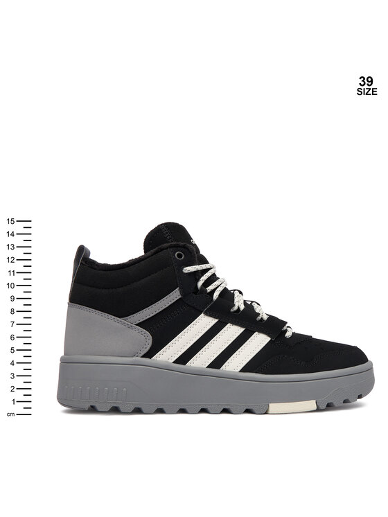 adidas Laisvalaikio batai adidas Hoops 4.0 Mid J Shoes KI6384 Juoda