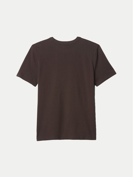 Gap Gap Majica 605364 Rjava Regular Fit