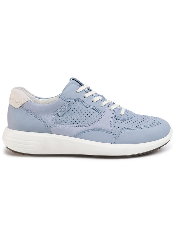ECCO Sneakersy ECCO Soft 7 Runner W 46061351727 Niebieski