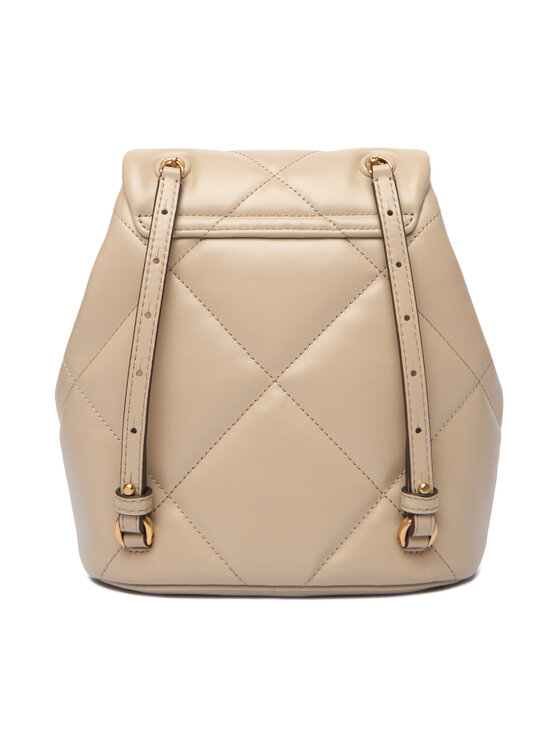 Tory Burch Рюкзак Tory Burch Kira Diamond Quilt Small Bacpack 170485 Кремовий