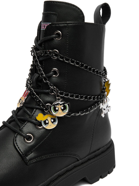 Powerpuff Girls Polacchine Powerpuff Girls AW23-127WBPPG Nero