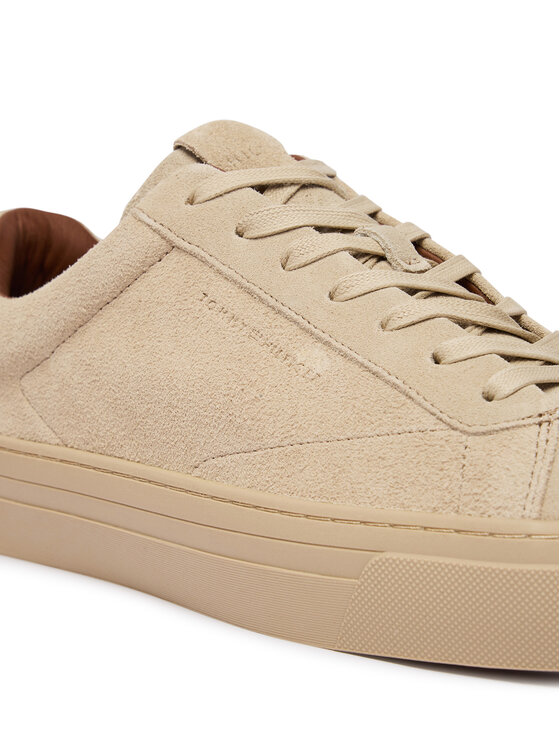 Tommy Hilfiger Zapatillas Tommy Hilfiger Park Premium Suede FM0FM05829 Beis