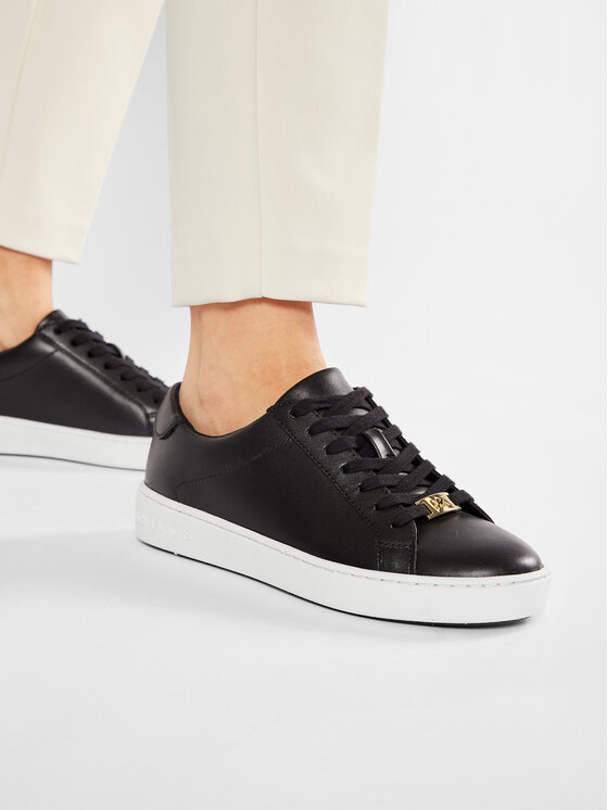 MICHAEL Michael Kors Superge MICHAEL Michael Kors Irving Lace Up 43T9IRFS4L Črna