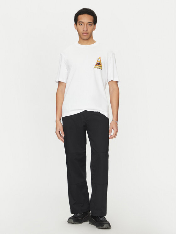 HUGO HUGO T-shirt Nizzerio 50533390 Bijela Regular Fit