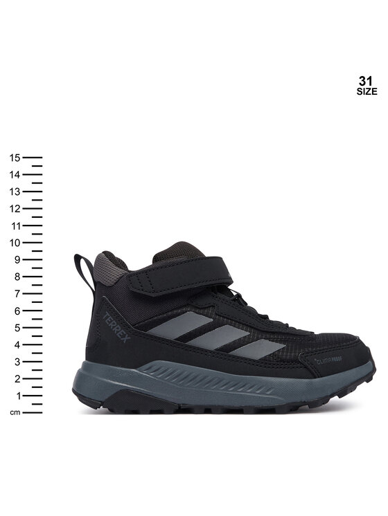 adidas Trekking čevlji adidas Terrex Anylander Mid Climaproof Children Hiking Shoes KJ2668 Črna