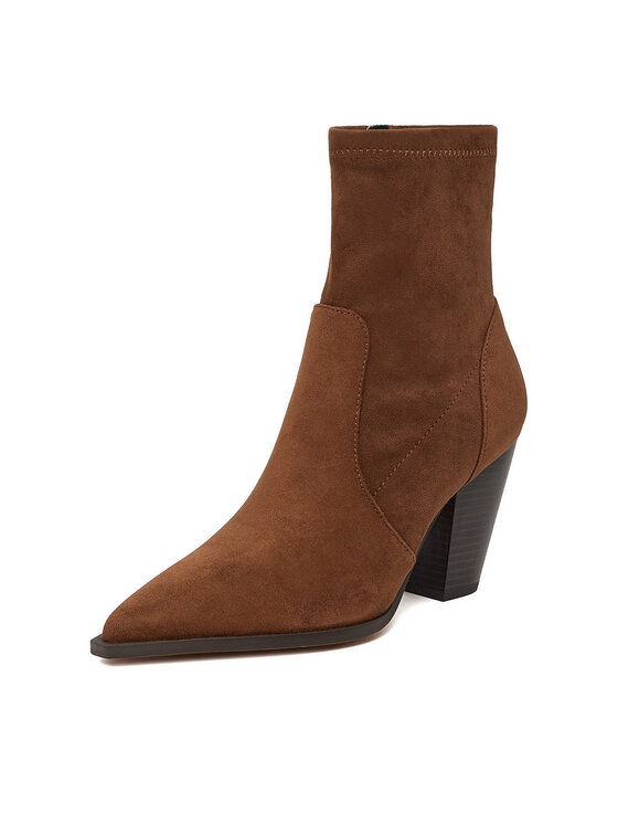 Nine West Μποτάκια Nine West EO-LBT805720-2 Ανοιχτό καφέ