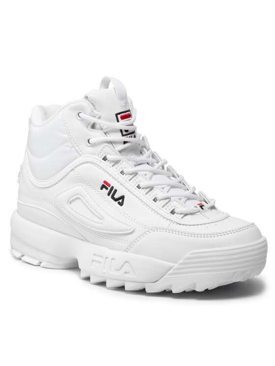 Fila Αθλητικά Fila Disruptor Mid Wmn 1011408.1FG Λευκό