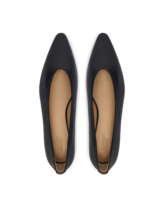 LAUREN RALPH LAUREN Baleriny LAUREN RALPH LAUREN Audri 802P18411002 Czarny