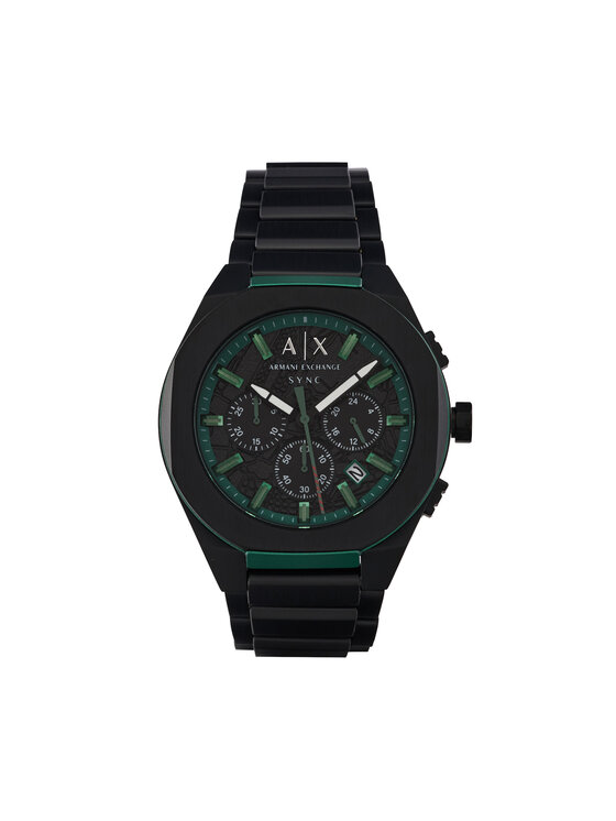 Armani Exchange Годинник Armani Exchange Sync AX4294 Чорний