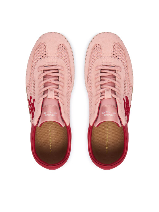 Tommy Hilfiger Еспадрили Tommy Hilfiger Th Heritage Rope Sneaker FW0FW09406 Розов