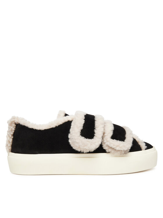 Inuikii Снікерcи Inuikii Shearling Low Velcro 1001.001.0231 Чорний
