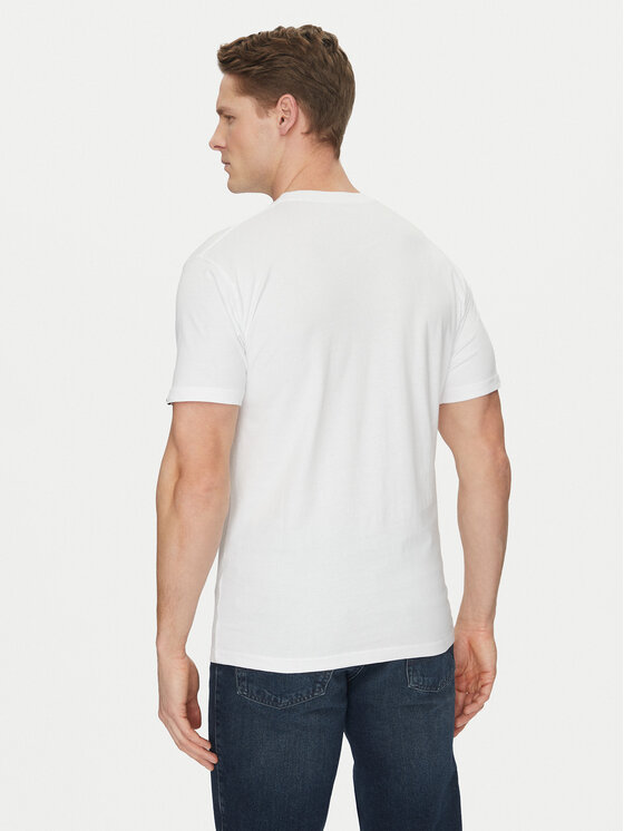 Vans Vans Marškinėliai Left Chest Logo VN0A3CZEY281 Balta Classic Fit