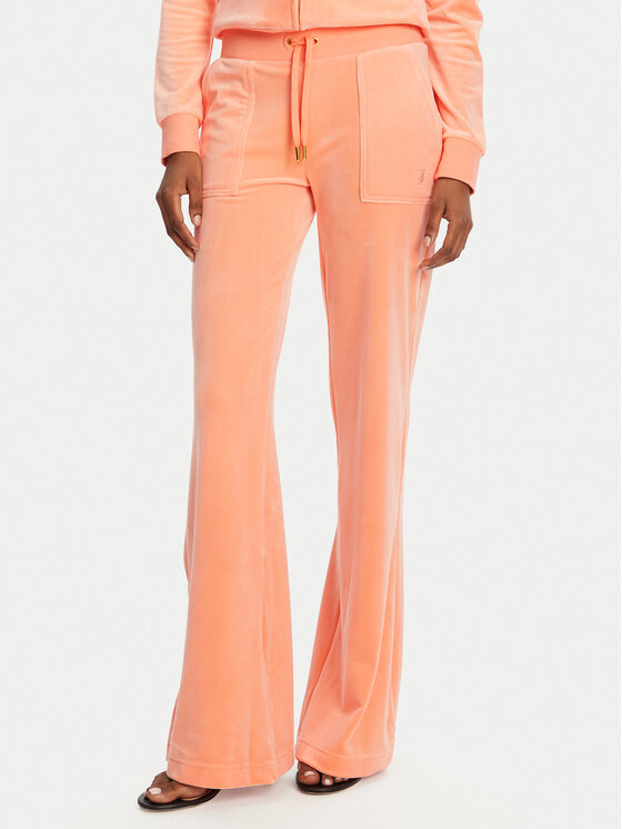 Juicy Couture Juicy Couture Pantalones de chándal Layla JCSEBJ001 Naranja Flared Leg