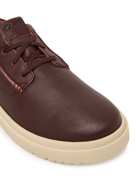 Clarks Туфлі Clarks Polden Lace 26184960 Коричневий