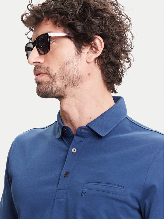 Pierre Cardin Pierre Cardin Polo majica C5 21514.2122 Mornarsko modra Regular Fit
