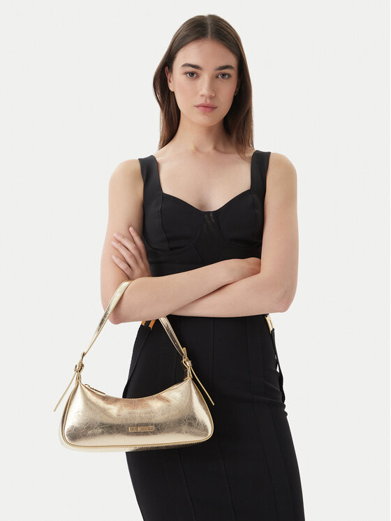 LOVE MOSCHINO Ročna torba LOVE MOSCHINO JC4390PP0OKQ0900 Zlata